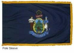 Maine Flag - Indoor