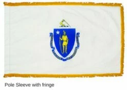 Massachusetts Flag - Indoor