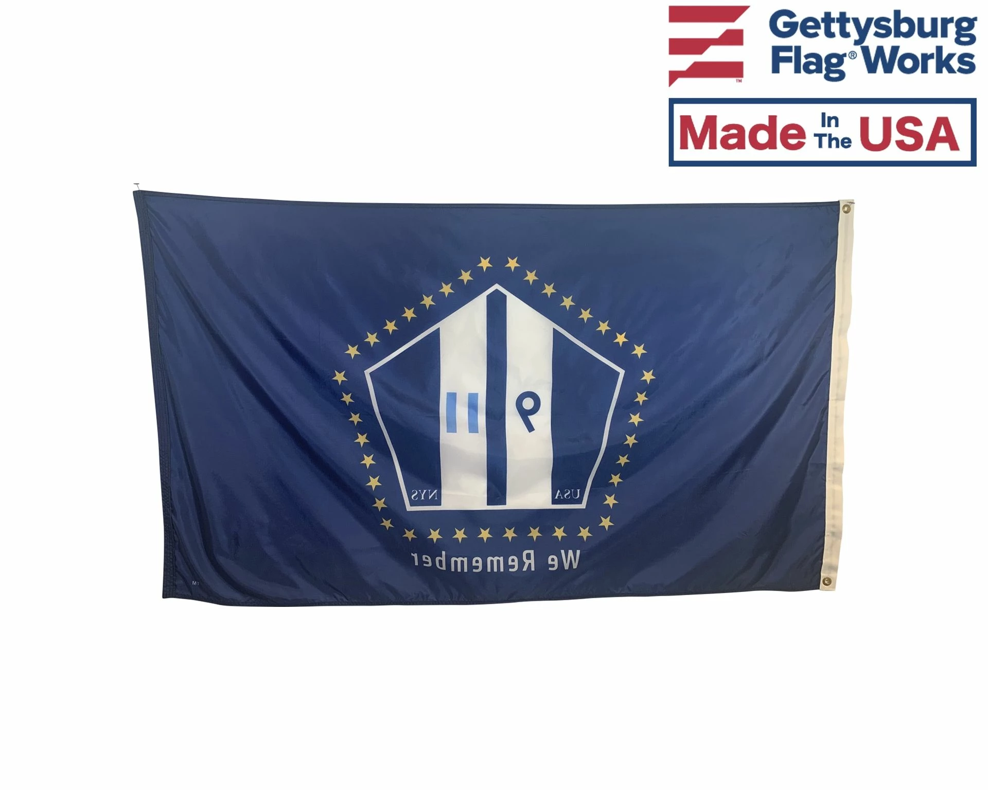 9/11 We Remember Flag - Choose Options 3 9/11 We Remember Flag - Choose Options - Image 3