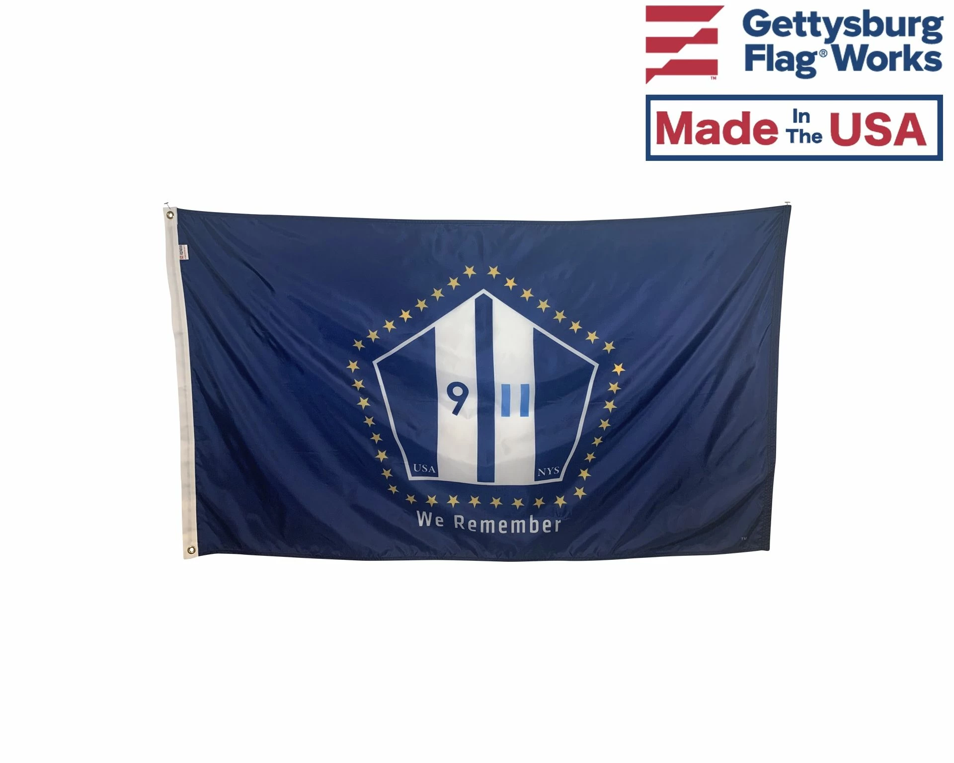 9/11 We Remember Flag - Choose Options 2 9/11 We Remember Flag - Choose Options - Image 2