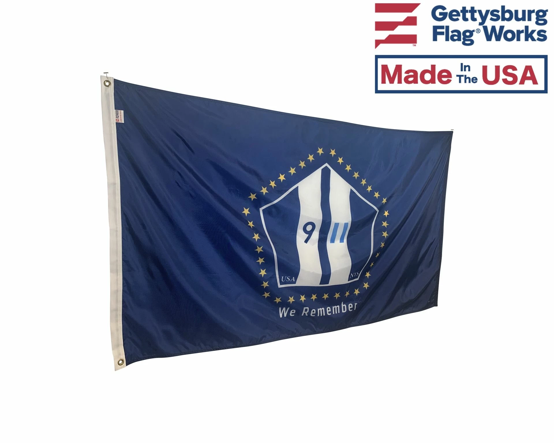 9/11 We Remember Flag - Choose Options 4 9/11 We Remember Flag - Choose Options - Image 4