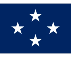 Navy Admiral (4 Star) - Naval Officer Outdoor Flags
