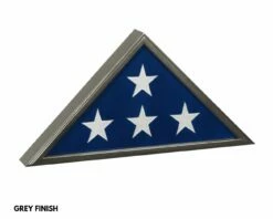Engraved Memorial Flag Case - "Veteran Engraved" -flag sale 12 3 4