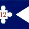 12th Corp HQ Guidon (1863) Flag - 3x5'