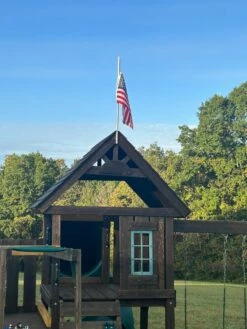 Premium Sewn American Boat Flag - 12x18" 15 Premium Sewn American Boat Flag - 12x18" -flag sale 12x18 american boat flag on play set