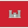 Army Engineer Motorcycle Flag