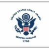 Coast Guard Motorcycle Flag