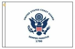 Coast Guard Motorcycle Flag
