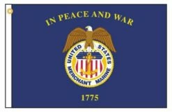 Merchant Marine Motorcycle Flag -12x18" -flag sale 12x18merchmarinemotorcycle