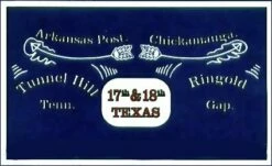 17th & 18th TX Flag - 3x5'