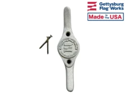 Gettysburg Flag Works 9" Aluminum Flagpole Cleat