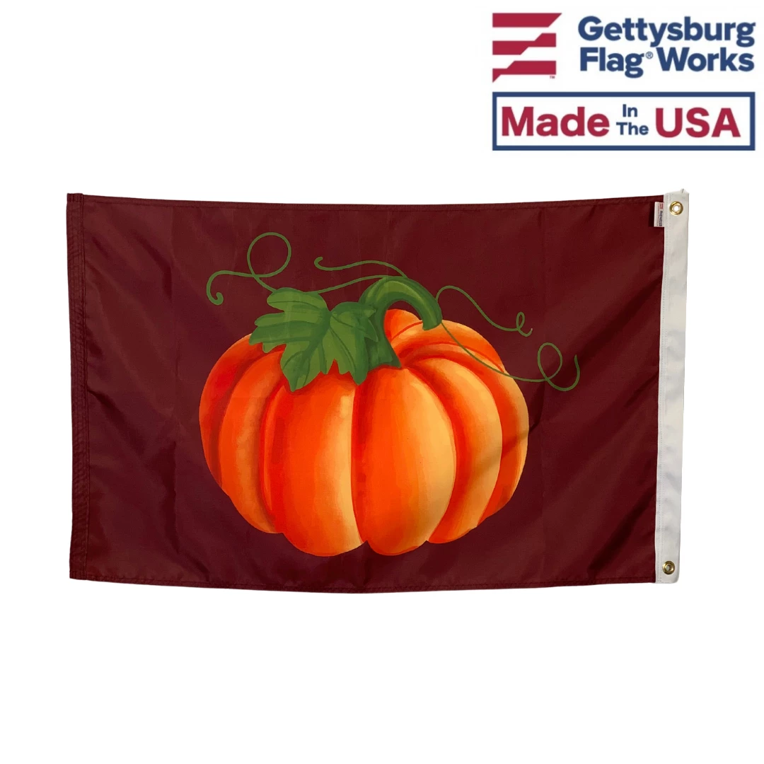 Pumpkin Flag-Choose Options 2 Pumpkin Flag-Choose Options - Image 2