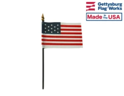 4x6" USS Alliance Stick Flag