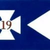 19th Corp HQ Guidon (1864) Flag - 3x5'