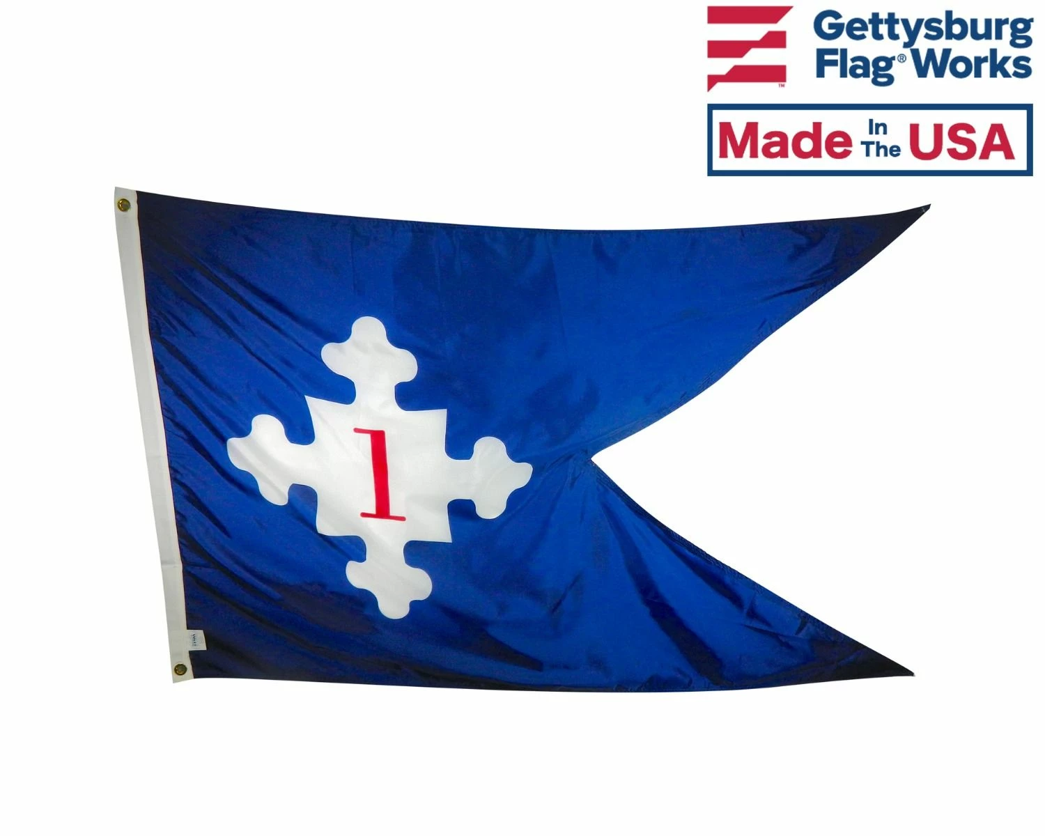 1st Corp HQ Guidon (1861) Flag - 3x5' 1 1st Corp HQ Guidon (1861) Flag - 3x5'