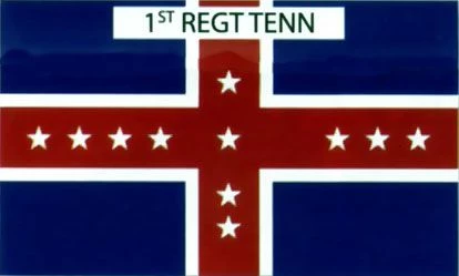 1st Tennessee Infantry Regiment Flag - 3x5' 1 1st Tennessee Infantry Regiment Flag - 3x5'