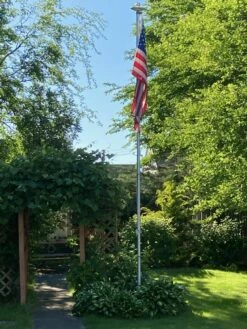 Solar Flagpole Light - Top Mounted -flag sale 20 economy sectional flagpole day 1