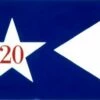 20th Corp HQ Guidon (1864) Flag - 3x5'