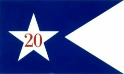 20th Corp HQ Guidon (1864) Flag - 3x5'