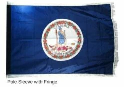 Virginia Flag - Indoor