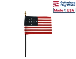 4x6" Hulbert Stick Flag