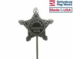Indian War Grave Marker-Aluminum