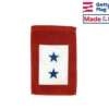 Service Star - 2 Blue Stars Garden Flag