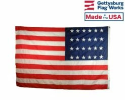American Flag - 24 Star Flag -flag sale 24star back temp