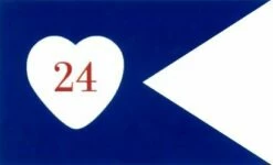 24th Corp HQ Guidon (1864) Flag - 3x5'