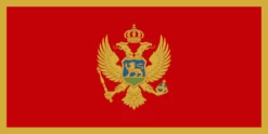 Montenegro Indoor And Parade Flag