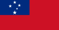 Samoa (Western) Indoor And Parade Flag