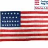 Historical American 25 Star Flag