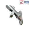 Aluminum Flag Bracket - 2 Position Silver