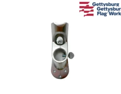 Aluminum Flag Bracket - 2 Position Silver -flag sale 27 2 1