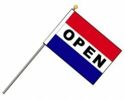 OPEN Flag Set, Horizontal