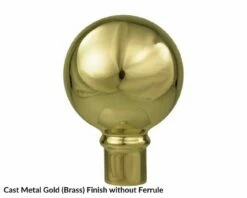 Round Ball Finial - Choose Options -flag sale 2 3 1