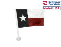 Texas Car Window Flag