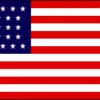 Historical American 32 Star Flag