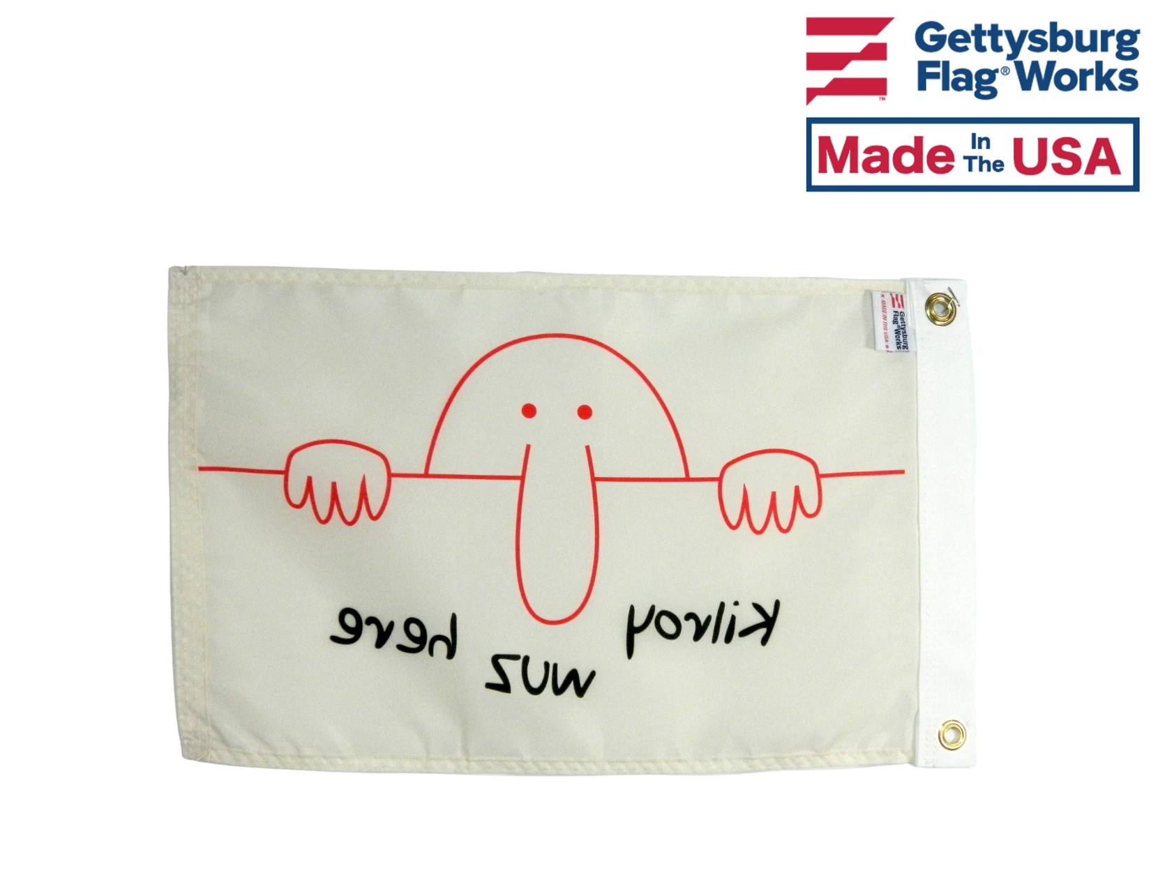 "Kilroy Was Here" Flag 2 "Kilroy Was Here" Flag - Image 2