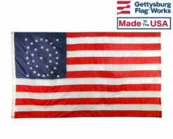 34 Star Oval Flag - 3x5'
