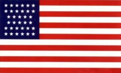 34 Star Barbara Fritchie Flag (Frederick, MD) - 3x4'