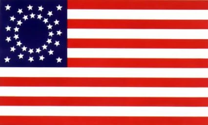 34 Star Shawbaker US Civilian Flag (1862) - 3x5' 1 34 Star Shawbaker US Civilian Flag (1862) - 3x5'