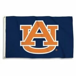Auburn Tigers Outdoor Flag - Blue