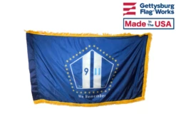 9/11 We Remember Indoor Flag