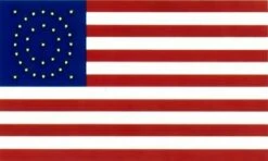 35 Star Oval Flag (1863 Gold Stars) - 3x5'