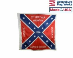 37th Alabama Infantry Regiment Flag - 4x4'