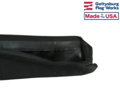 Spinning Flagpole Storage Softcase - Black -flag sale 39 4