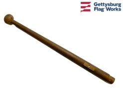 Teak Boat Flagpole - Choose Options 12 Teak Boat Flagpole - Choose Options -flag sale 3 1 3