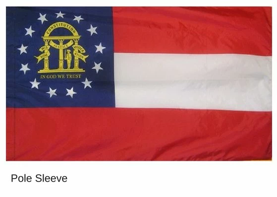 Georgia Flag - Indoor 1 Georgia Flag - Indoor