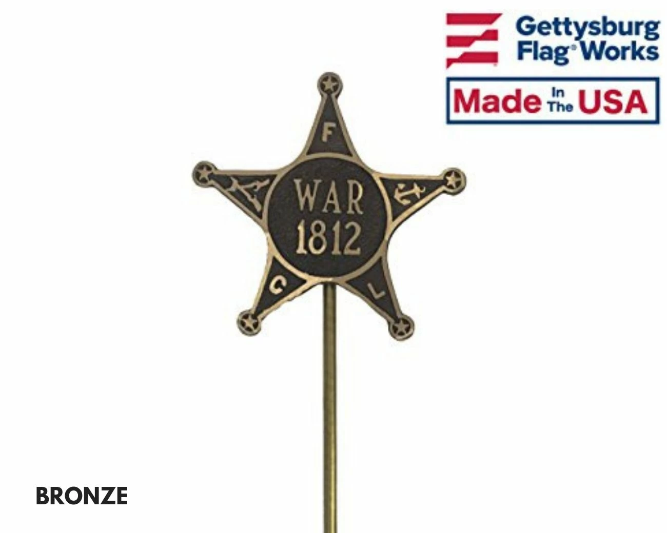 War Of 1812 Grave Marker 3 War Of 1812 Grave Marker - Image 3